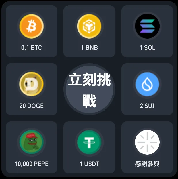 完成任務，就能參加轉盤活動