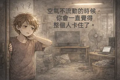 你以為是情緒，其實是空氣在消耗你