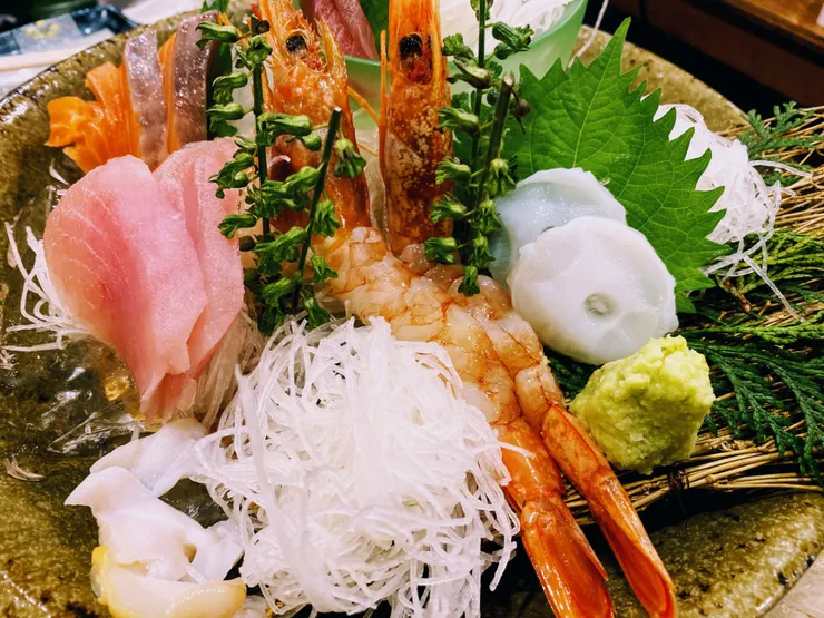 食材新鮮的程度比台灣的爭鮮好