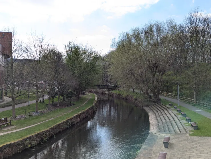 儼然大溝溪公園