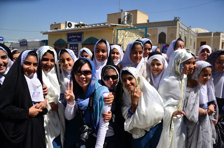 愛拍照的伊朗人