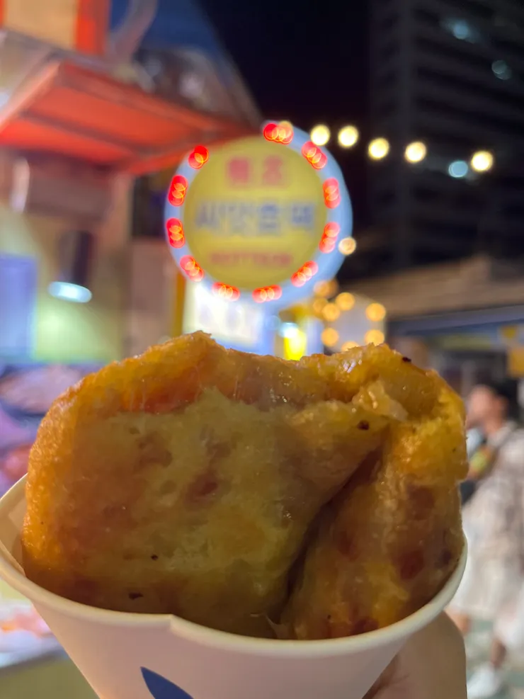 蜂蜜起司的糖餅