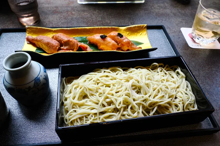 群馬這邊很愛吃蕎麥麵,所以草津蠻多蕎麥麵店的