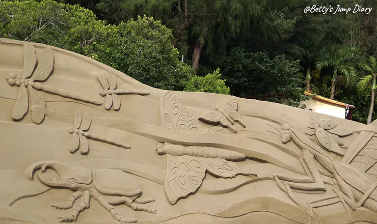 ▲2025苗栗「通霄沙雕藝術節」逍遙沙城/圖片來源：Betty's Jump Diary