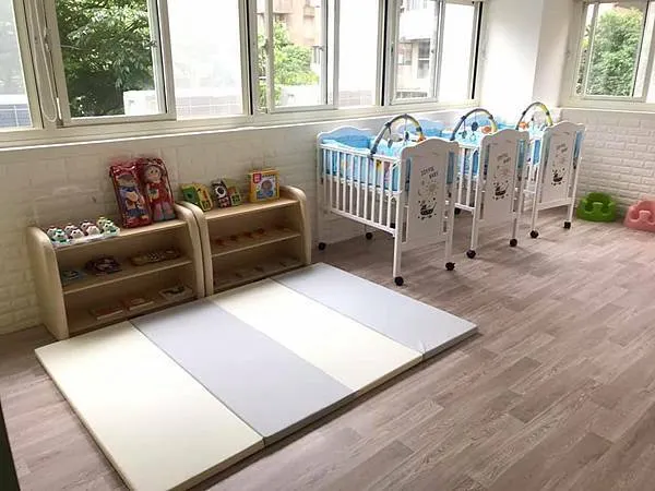 年齡最小的白兔班的教室