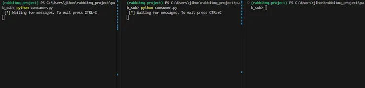 訂閱者模擬 1 - Pub/Sub