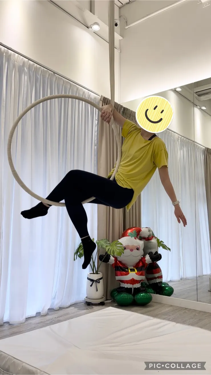 在老師堅持下全程錄影好不容易找到比較能看的畫面截圖😂