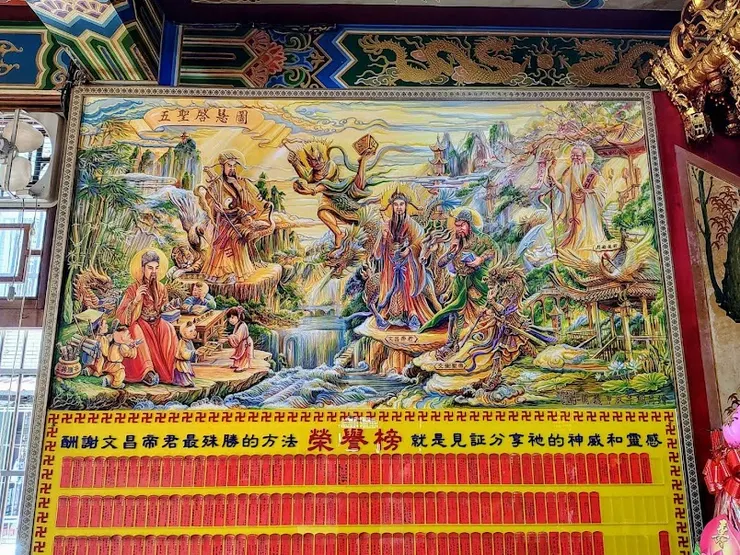 精緻的彩繪藝術作品（圖片截圖於網路）