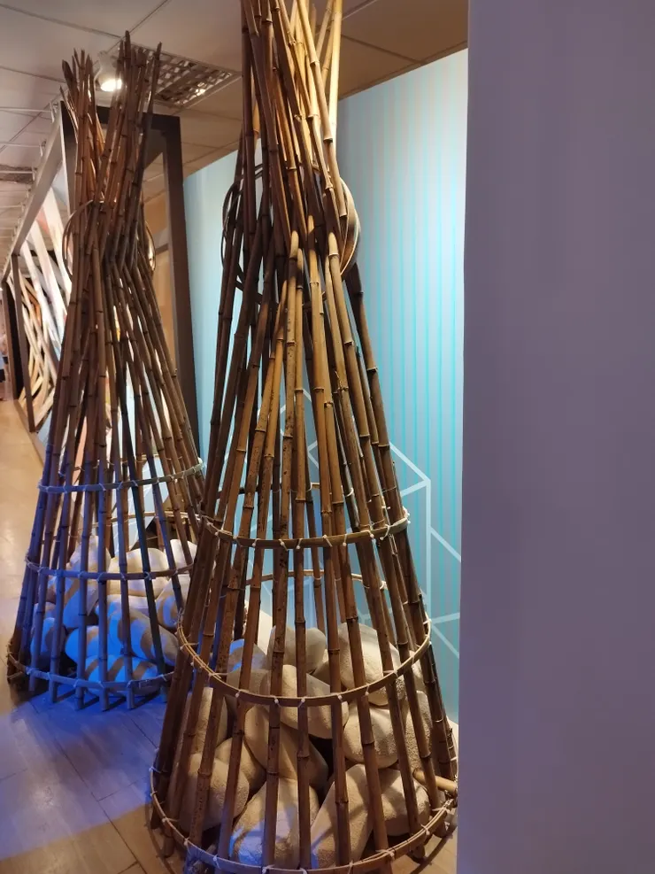 跟八堡圳有關的石筍,是(林先生)高人的發明 河童拍攝/2023年 