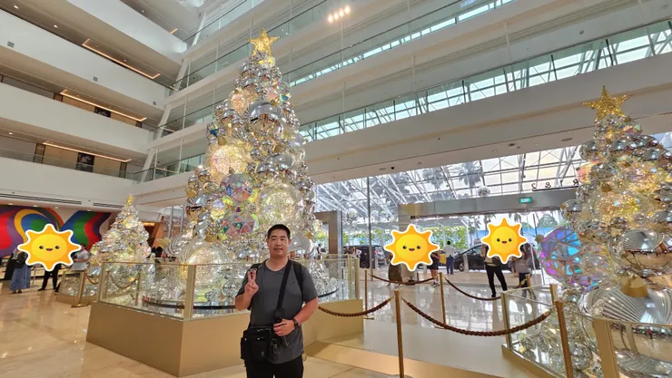 金沙酒店大廳的聖誕樹!