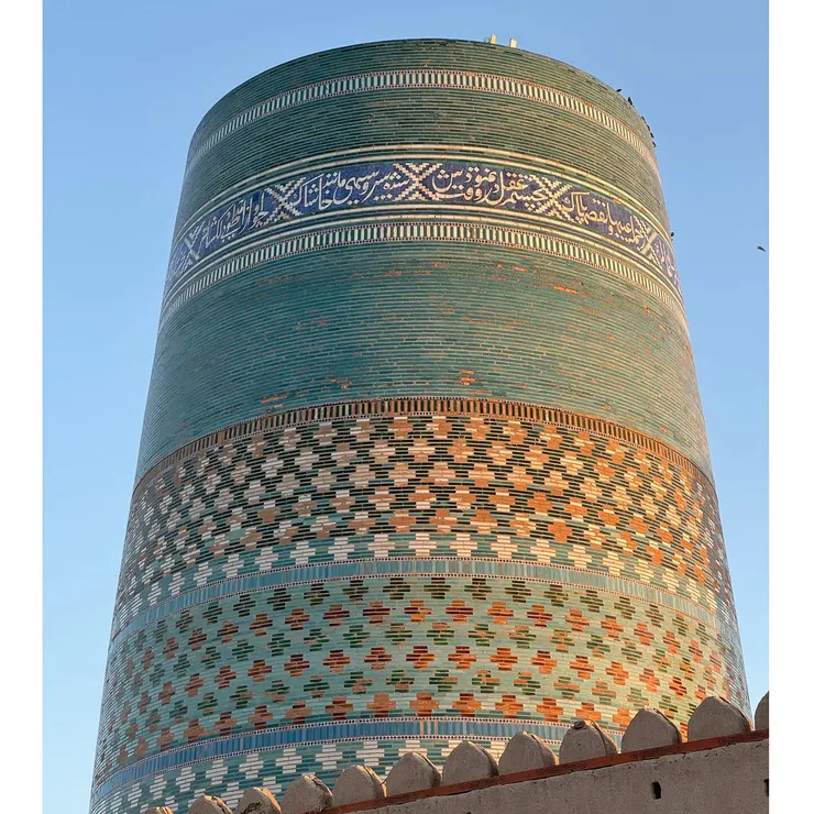 我暱稱Kalta Minor Minaret 宣禮塔為「胖胖塔」