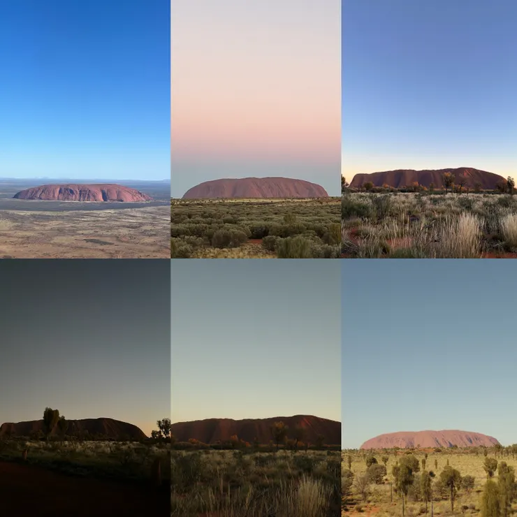 地理課本上的烏魯魯Uluru, 總算是親眼看見了！！