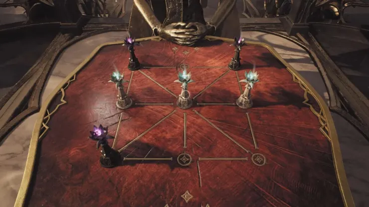 九宮格的棋盤佈局