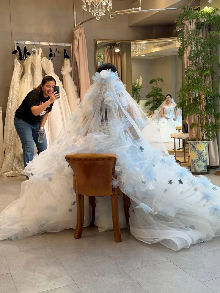 無臂與她的藍色大澎裙，原來命定款就是小公主裝