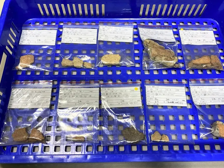 圓山文化層出土陶片