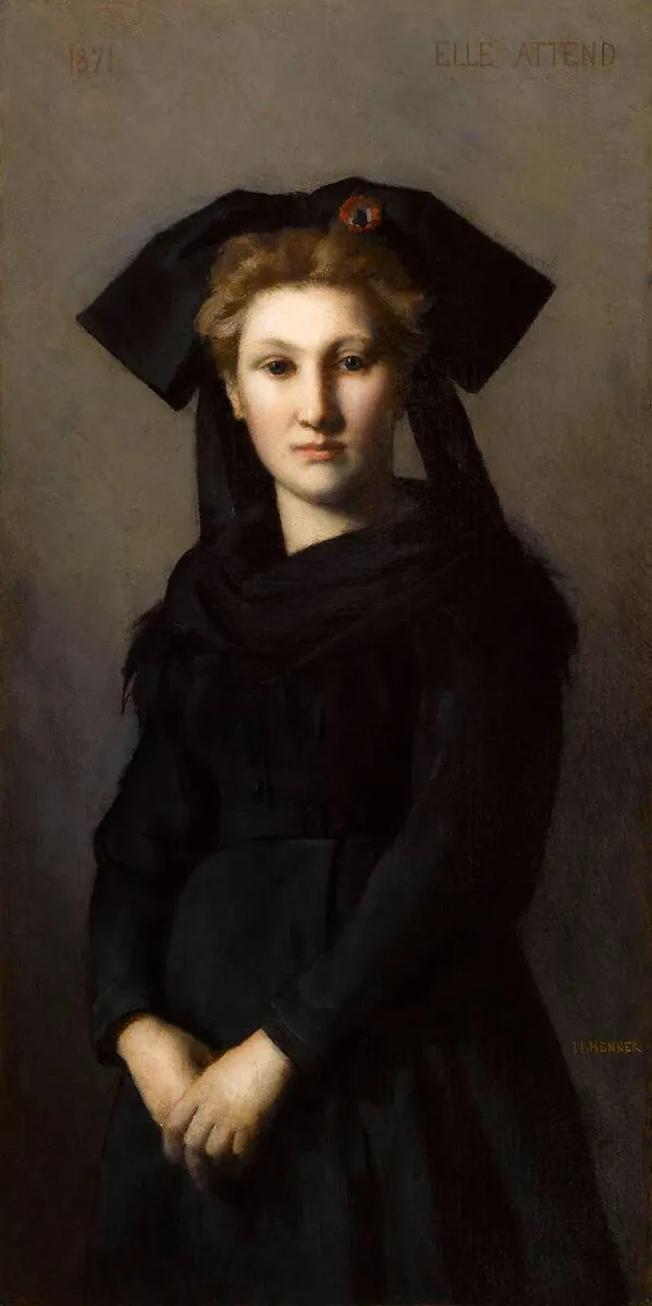«Alsace, elle attend», Jean Jacques Henner