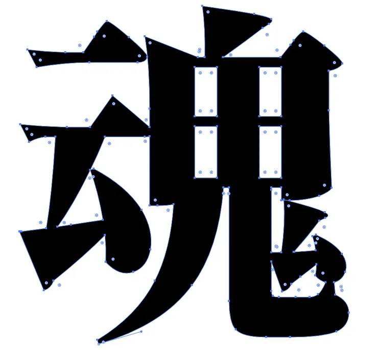 藍色方框即是錨