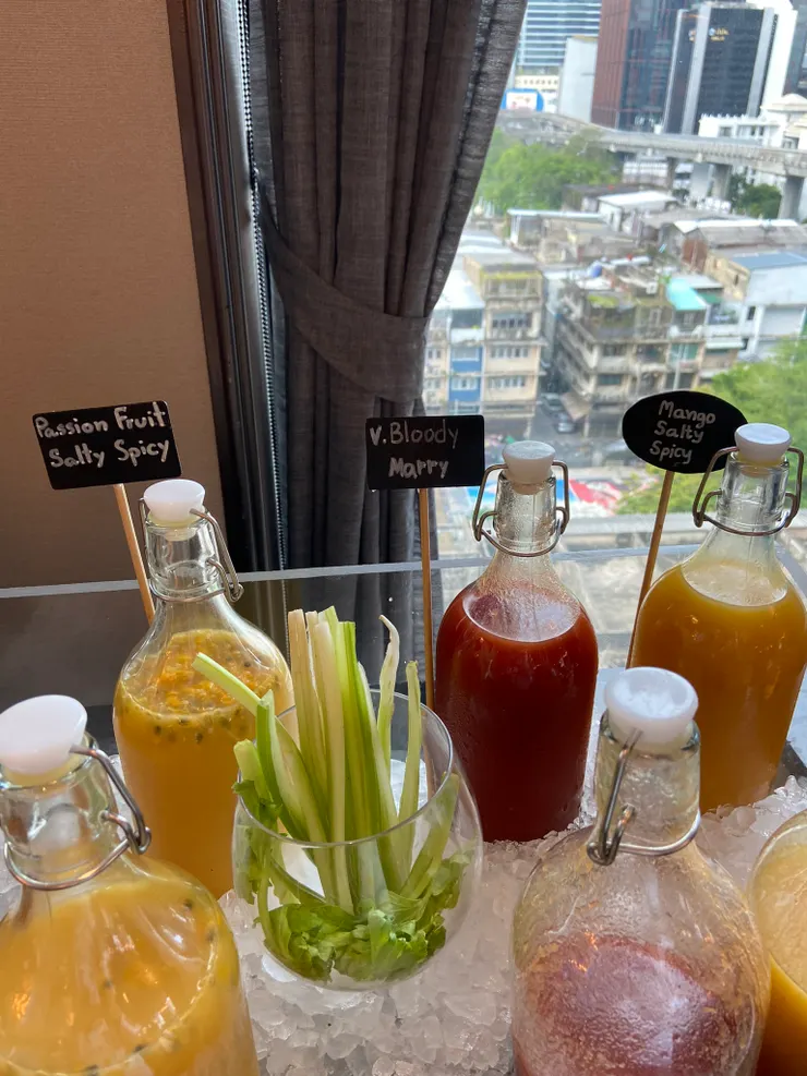 特別調製的新鮮果汁