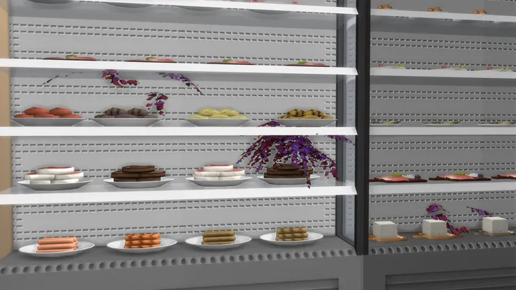 外面的花長到這裏來了！就是紫色很奇怪那些。(嘻！)