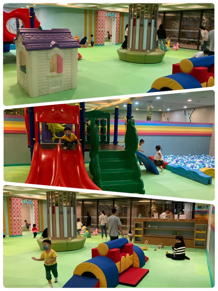 室內都需要穿上襪子才可以入內遊玩喔！