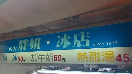 [台北美食]隱藏版國立台灣大學校園周邊美食台大胖妞冰店，二種