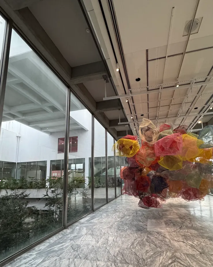 拍攝於2025年12月27日,台北市立美術館