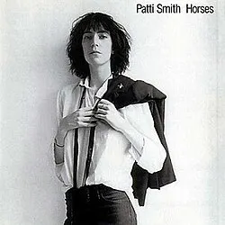 攝影師Robert Mapplethorpe為Patti Smith拍攝的專輯Horses封面