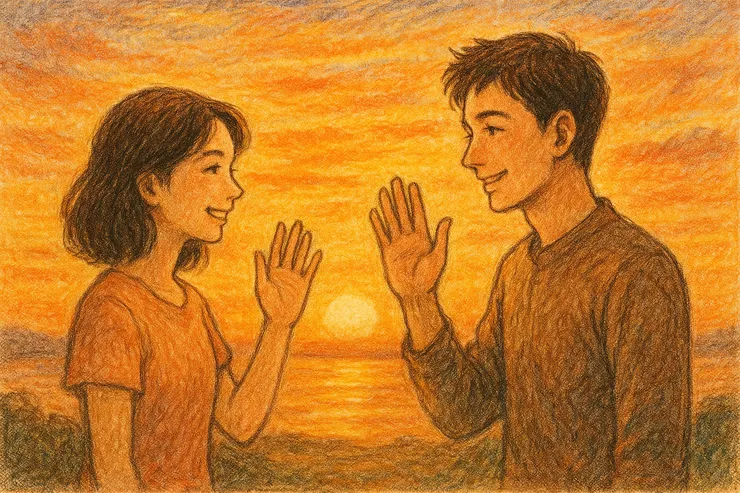 分離不是因為痛苦，也許是因為各自有了不同的課題。「真有緣的話，也許會再見吧。」我們可給予彼此祝福。