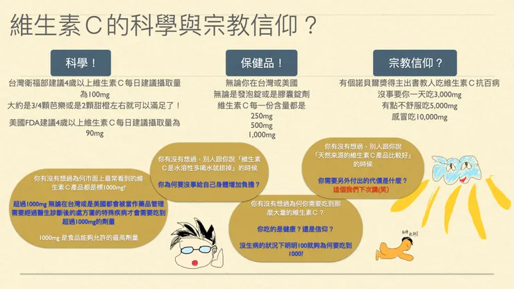 維生素C的科學與信仰
