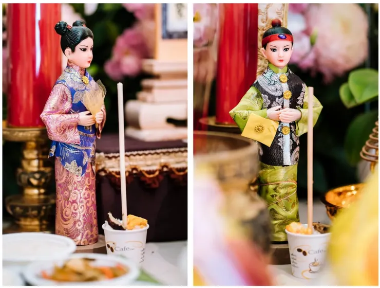 童女是婢女，童男就是長工。 photo © Mandy Lin