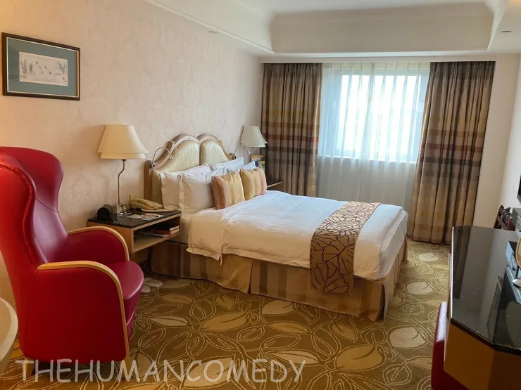 歐華酒店 | 房內寬敞舒適的雙人床