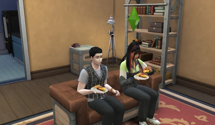 過了好幾天悲傷的食不下嚥...