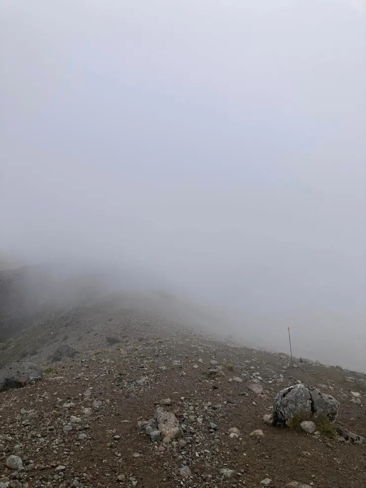 五分鐘後又大霧瀰漫