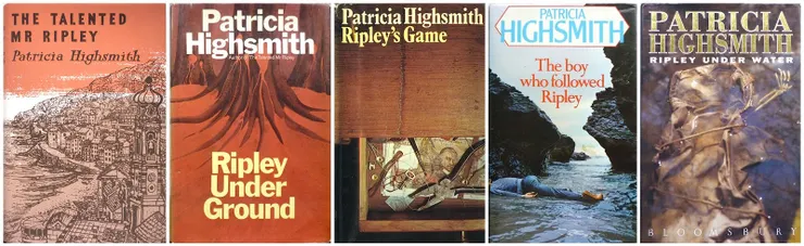 「雷普利」系列小說，圖片來源：維基百科