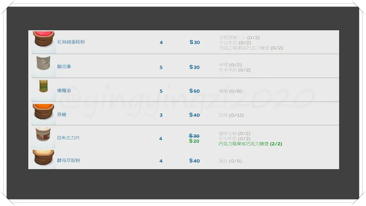 Add On 06產品清單