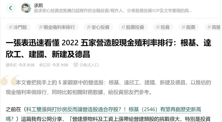 vocus｜新世代的創作平台