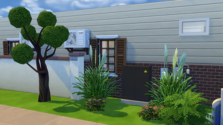 電箱和電標雖然很重要，卻不能太醒目，只能悄悄地躲在一旁。