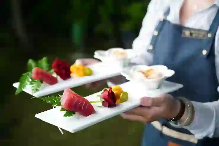 洪廚囍宴精緻單人份料理擺盤