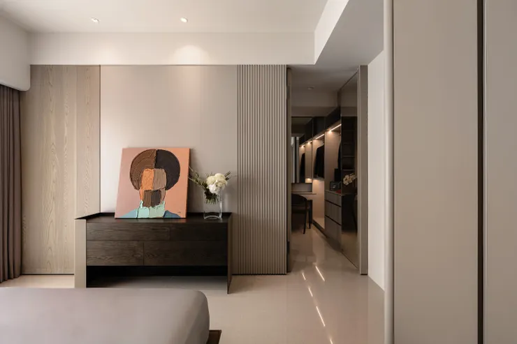 (作品呈現：御之苑 Z 宅，感受 Uniqlo 般的現代簡約風)