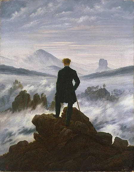 《霧海上的旅人》(Wanderer above the Sea of Fog)