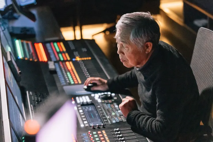 國際級電影聲音指導杜篤之《聲音設計》線上課程拍攝現場/學籽文創提供