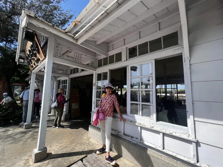 木造站體目前仍在使用中