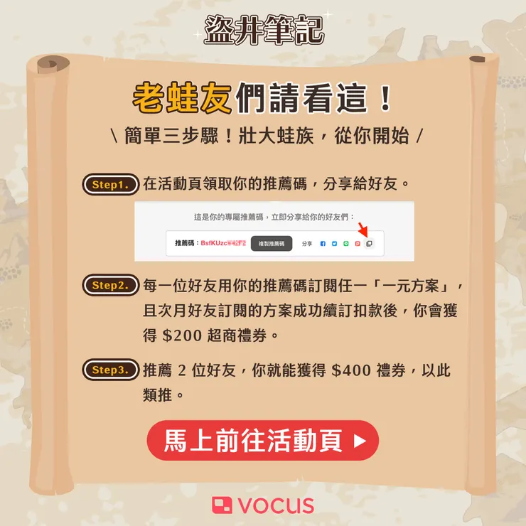 vocus｜新世代的創作平台