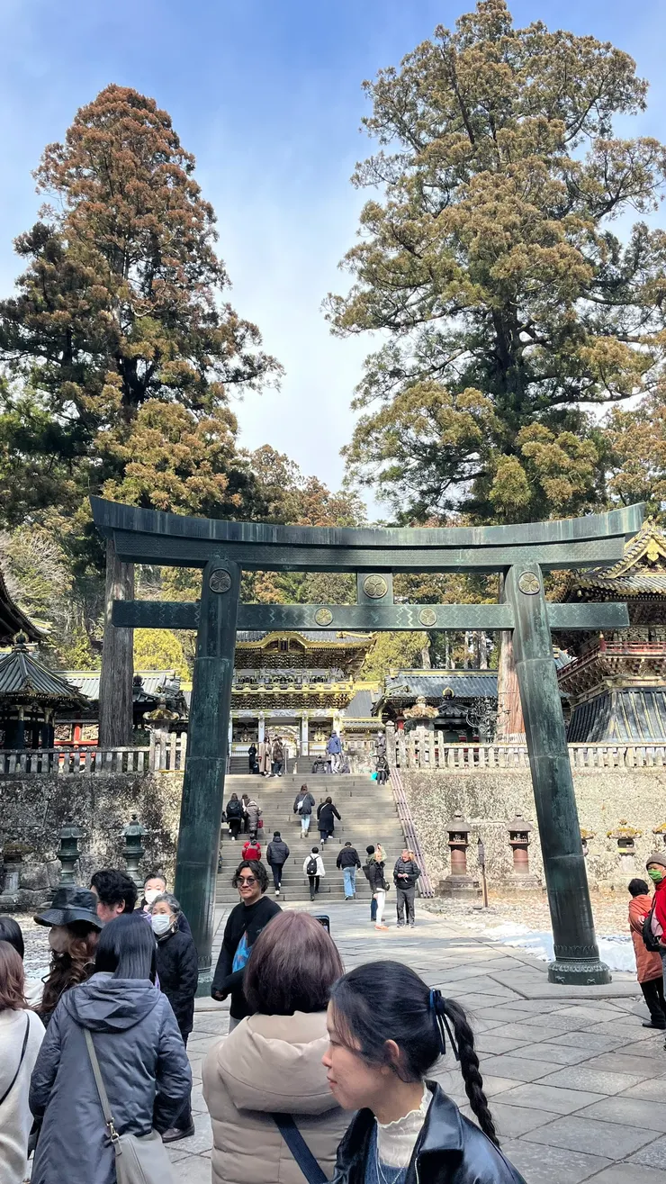 前方就是有名的陽明門。