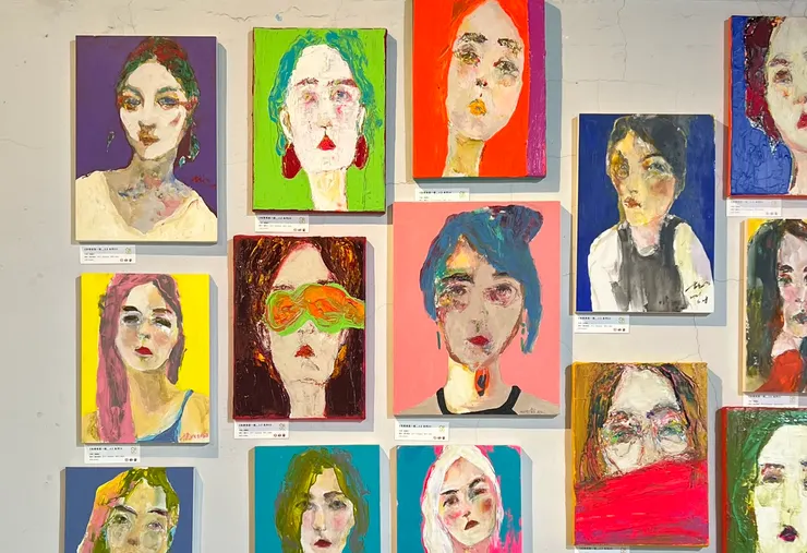 黃韻如個展的作品