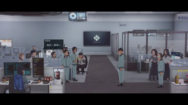 這些同事的聊天打屁我可以看一整天