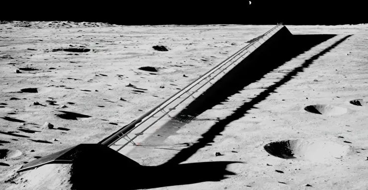 mass driver on the moon