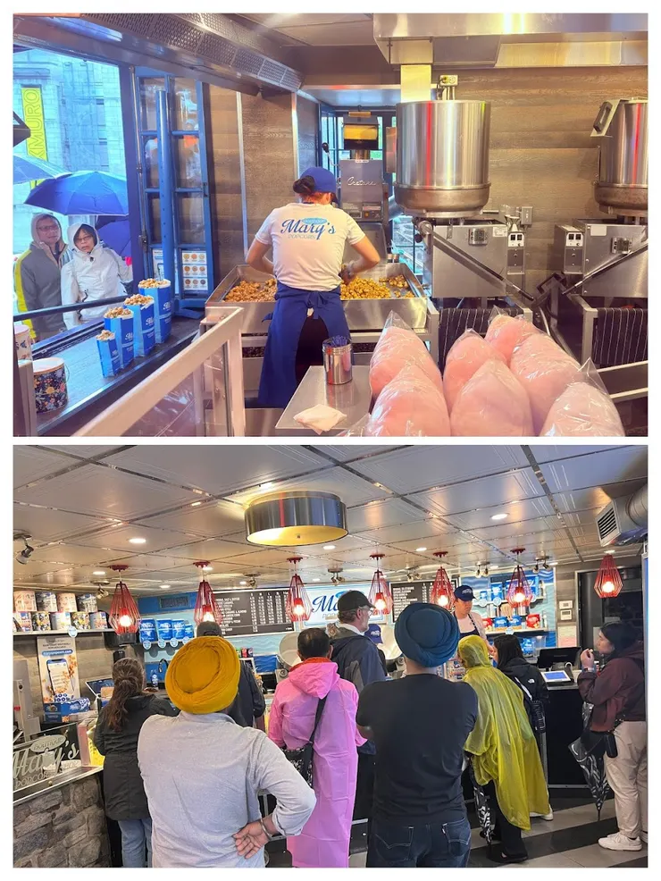 看到排隊人龍也來湊一腳