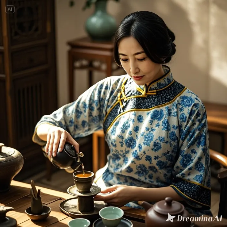 大紅，正紅是正室太太才能穿，姨娘只能穿淺紅，粉紅或其他顏色。