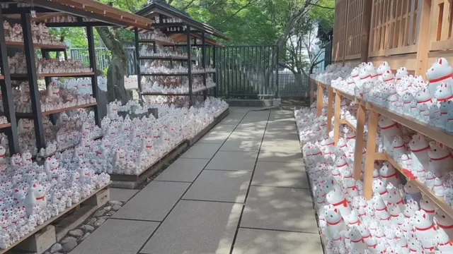 寺院裡的招福殿